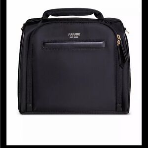 JuJuBe Black Insulated Bottle Bag NEW